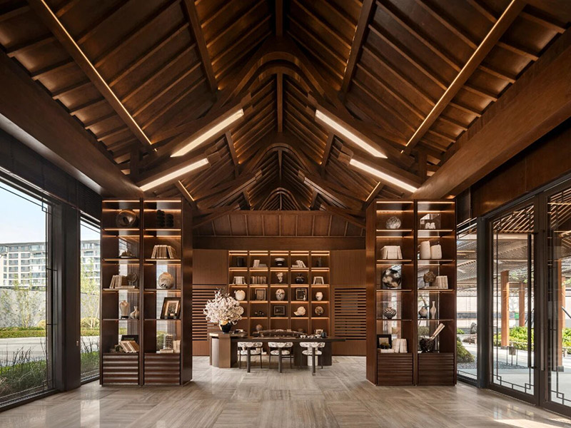 Construcción moderna con madera maciza: una muestra de brillantez diversa.