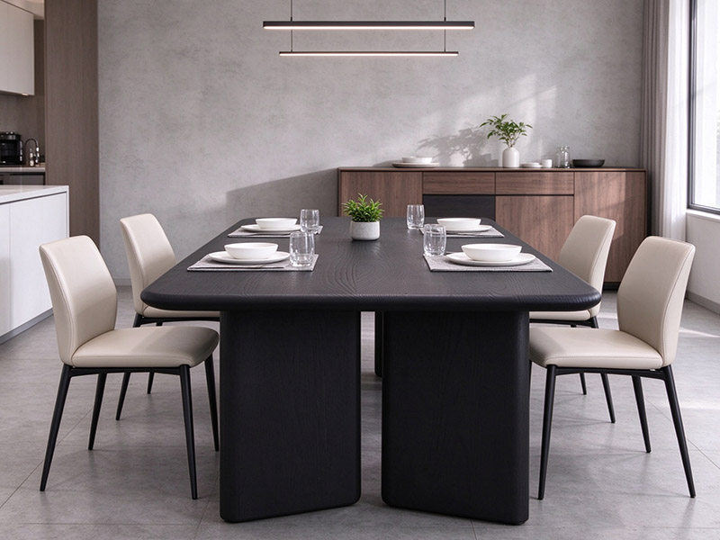 ash wood burnt dining table ash wood burnt dining table